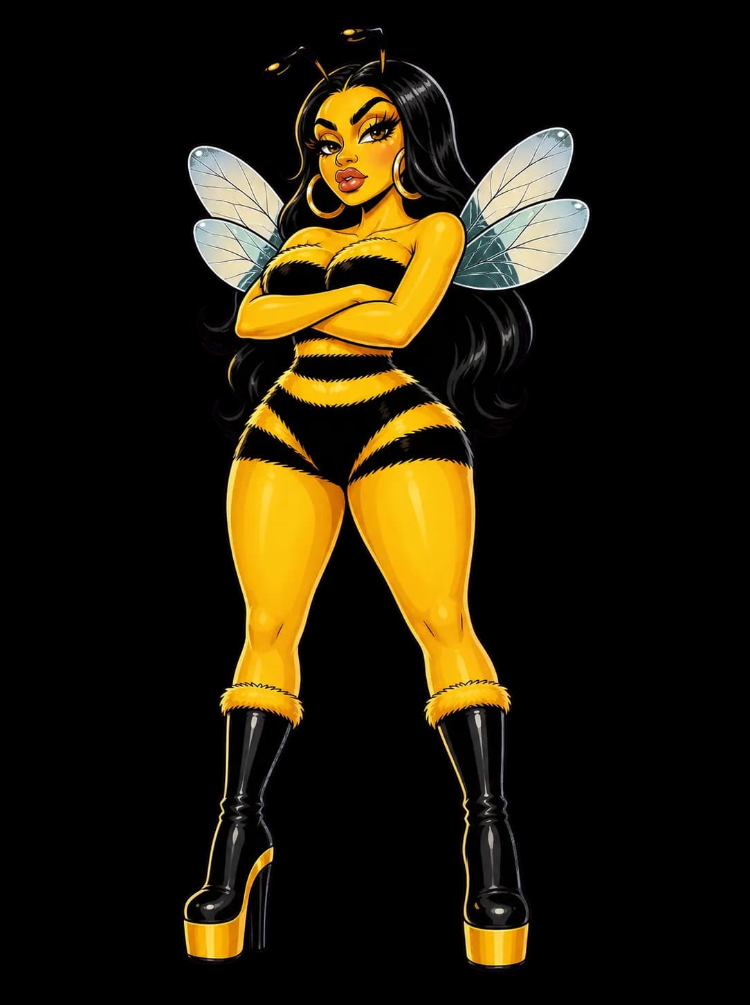 Cardi Bee delivers a devastating side-eye